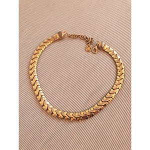 Vintage Givenchy Link Necklace Gold Chain